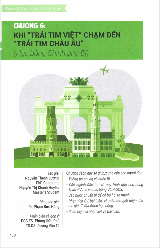 Belgian scholarships chapter with application details