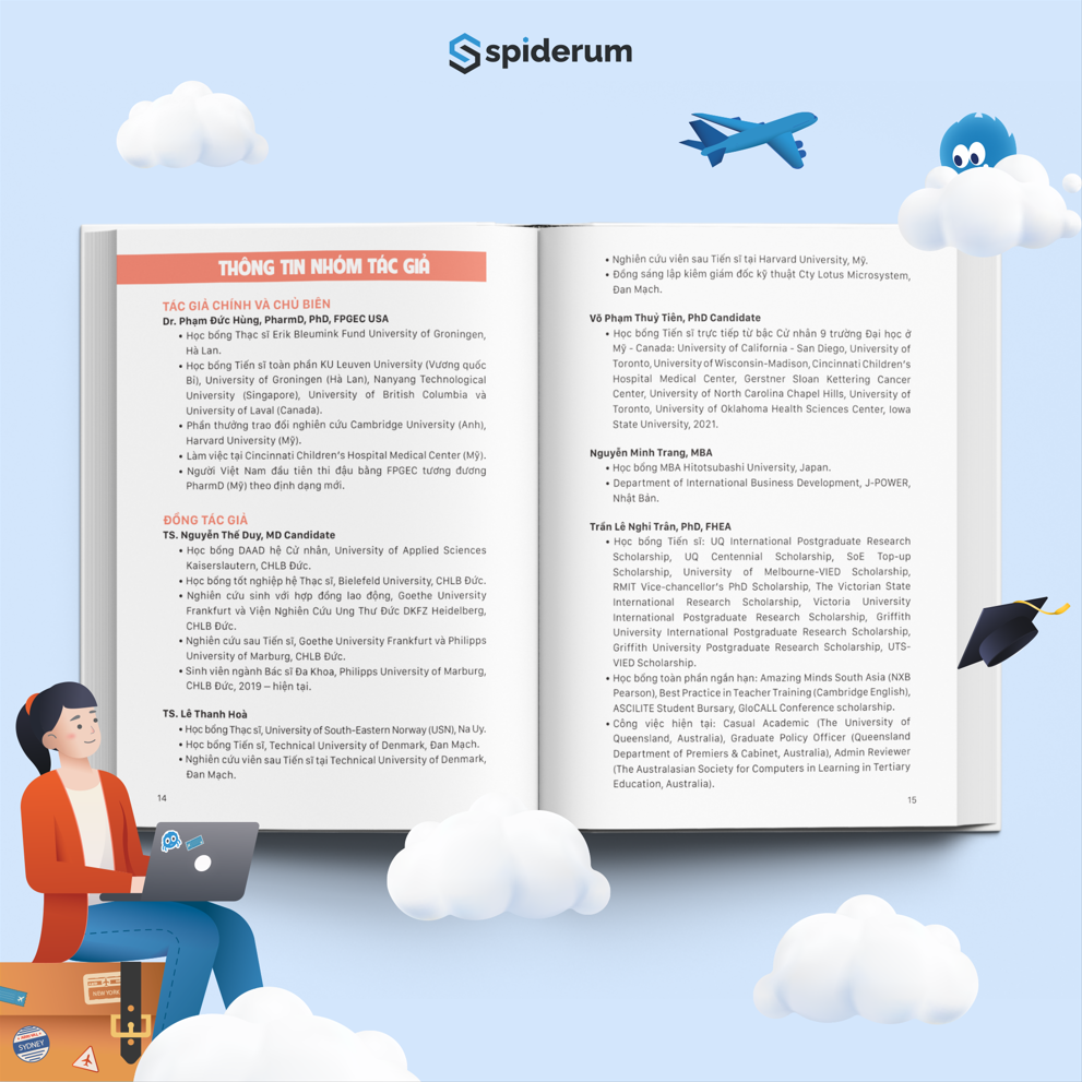 Author profiles and scholarship achievements